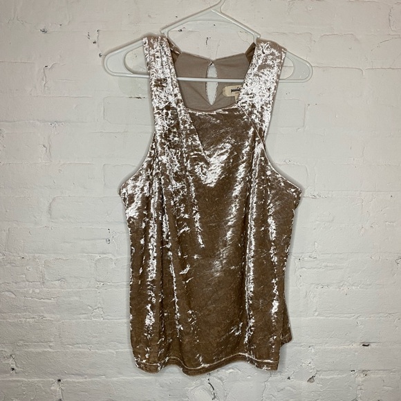 🆕 Porridge Clothing Jessie Velvet Halter Top - Picture 5 of 9